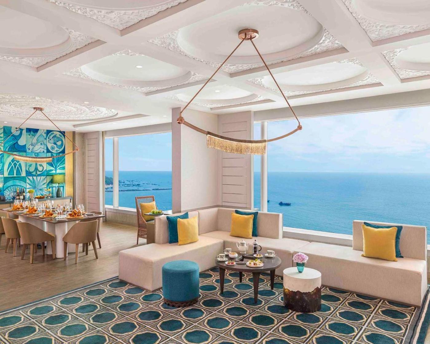 Taj Cidade De Goa Horizon, Goa Panaji Bagian luar foto The Living Room at the Presidential Suite